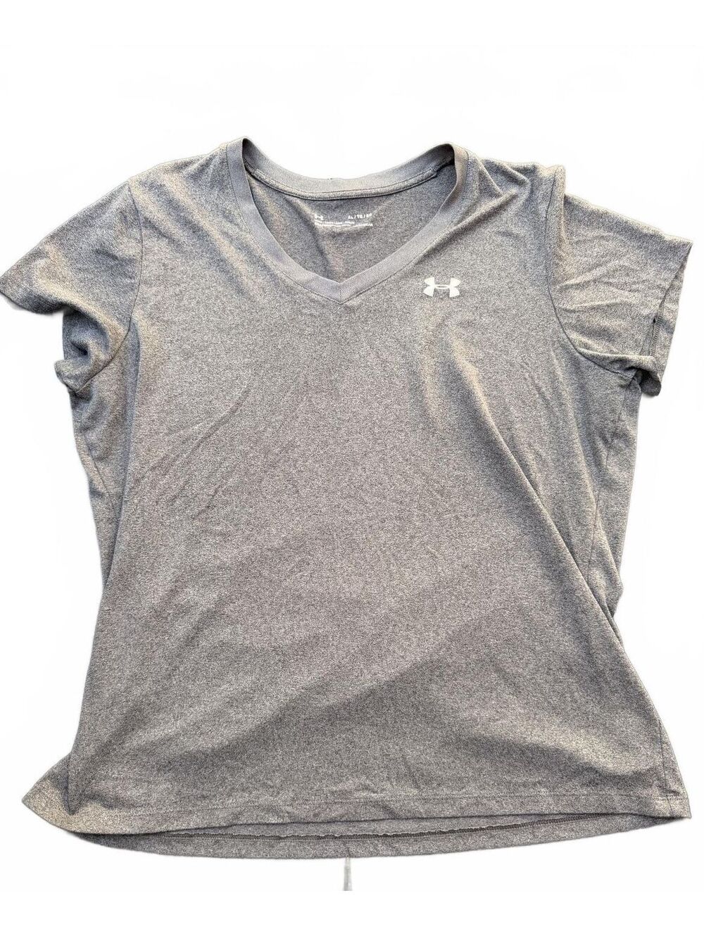Under Armour gray short sleeve athletic top